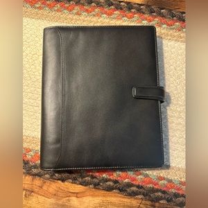 Filofax black nappa planner